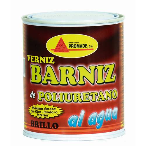 Barniz Madera Int Poliu Al Agua Brillo Lt Abpb Promade